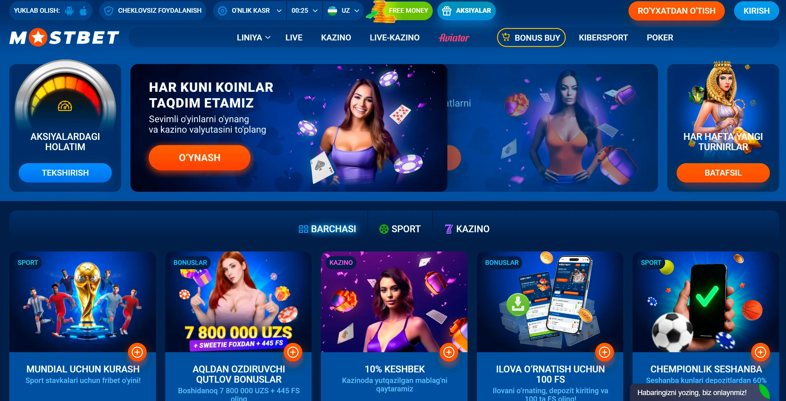 Bukmeke Bonus — MostBet platforma